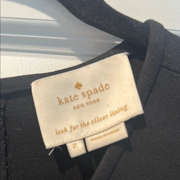 Kate Spade Black and Red Mini Dress - Picture 3 of 4